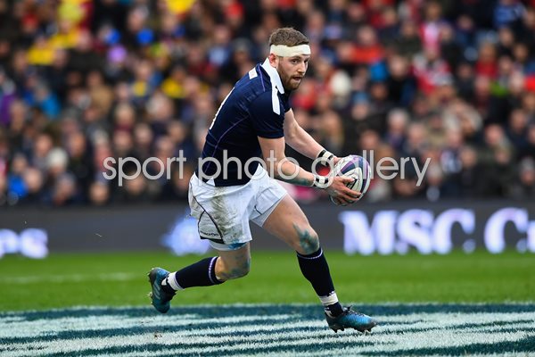 Finn Russell Scotland v Wales 6 Nations Murrayfield 2017