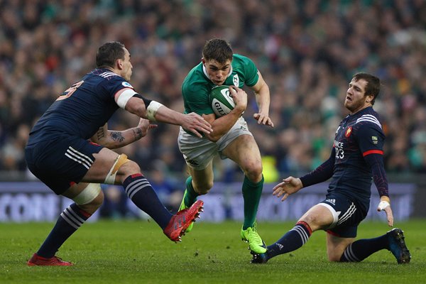 Garry Ringrose Ireland v France 6 Nations 2017