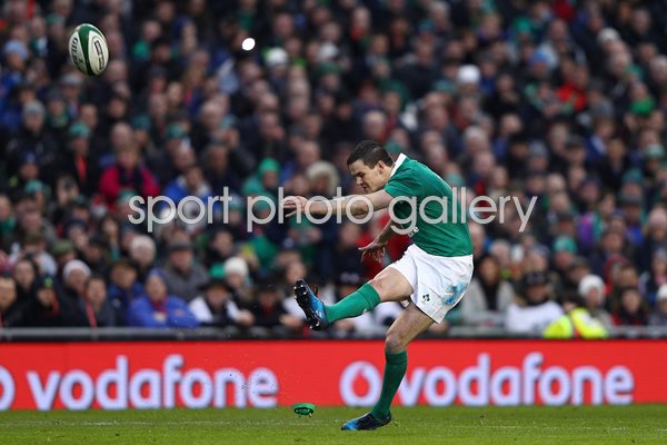 Johnny Sexton Ireland v France 6 Nations Dublin 2017