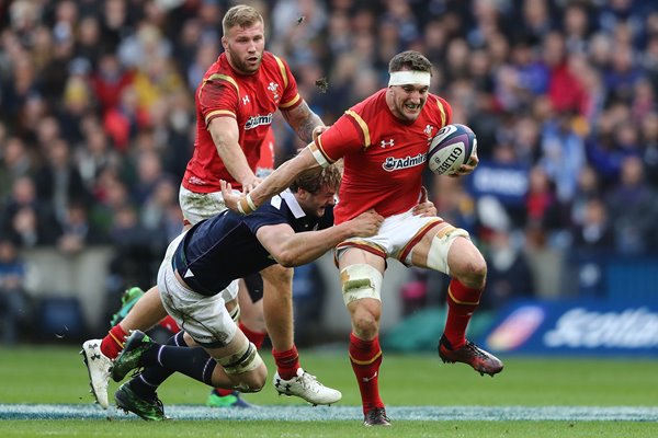 Sam Warburton Wales v Scotland 6 Nations 2017