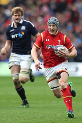 Jonathan Davies Wales v Scotland 6 Nations 2017