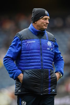 Vern Cotter Scotland v Wales 6 Nations 2017