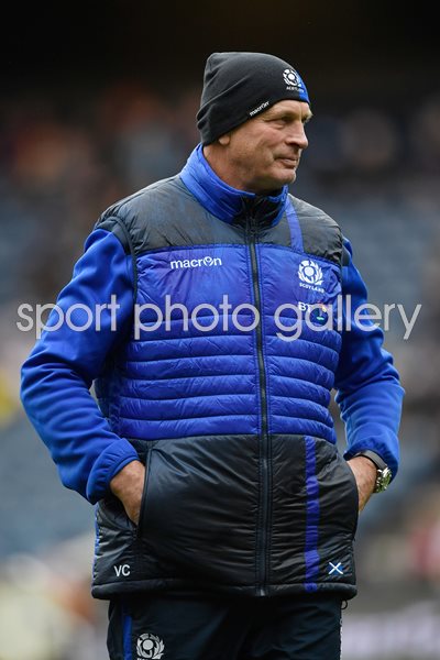 Vern Cotter Scotland v Wales 6 Nations 2017