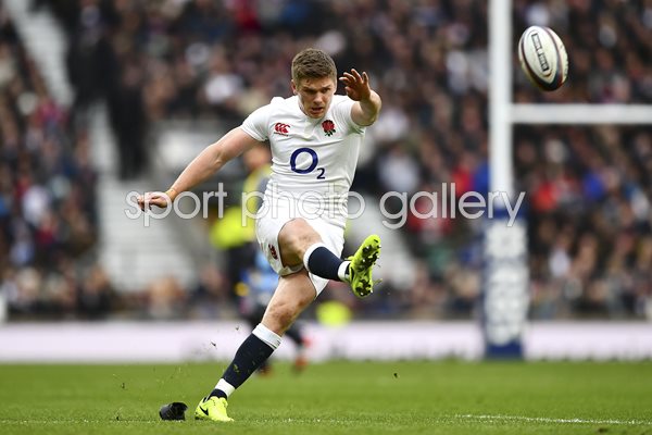 Owen Farrell England v Italy 6 Nations 2017