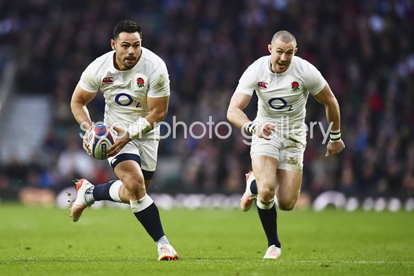 Ben Te'o England v Italy 6 Nations Twickenham 2017
