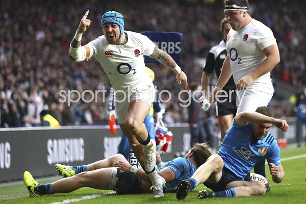 Jack Nowell England v Italy 6 Nations Twickenham 2017