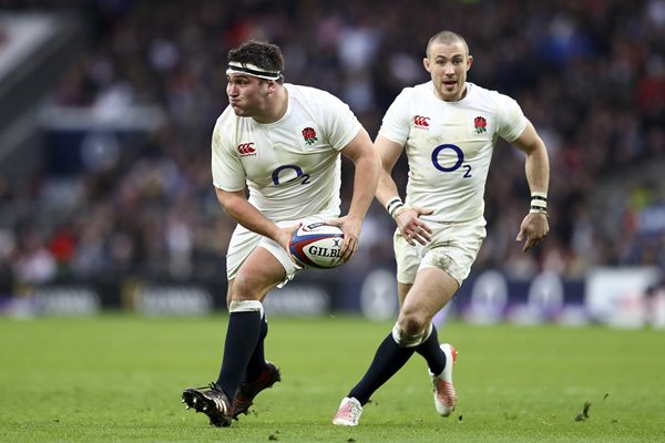 Jamie George England v Italy 6 Nations Twickenham 2017