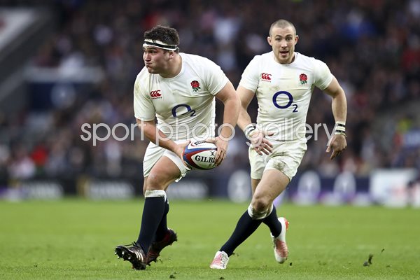 Jamie George England v Italy 6 Nations Twickenham 2017