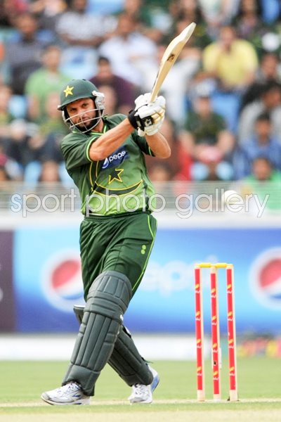 Shahid Afridi Pakistan v England 2012