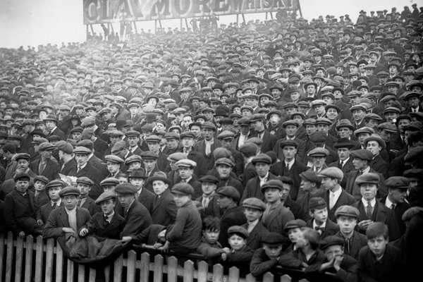 Fans In The Den Millwall's Ground 1923