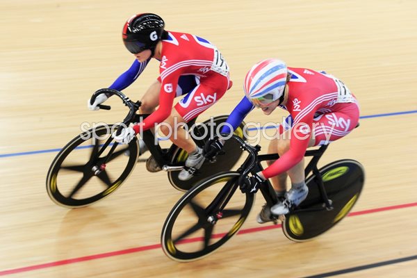 Jess Varnish & Victoria Pendleton Team Sprint 2012