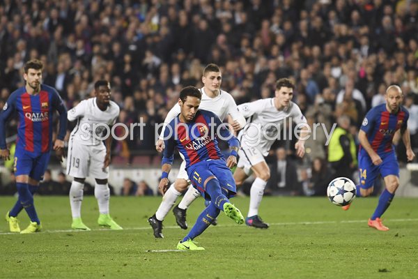 Neymar Barcelona v Paris Saint-Germain Champions League 2017