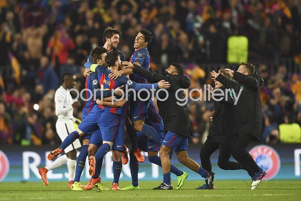 Barcelona beat Paris Saint-Germain Champions League 2017