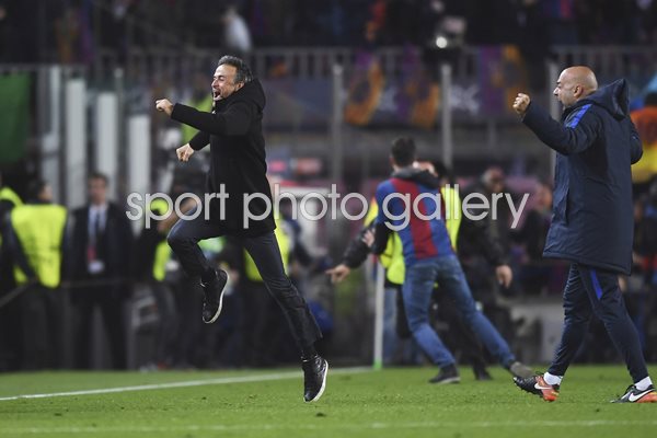 Luis Enrique Barcelona beat PSG Champions League 2017