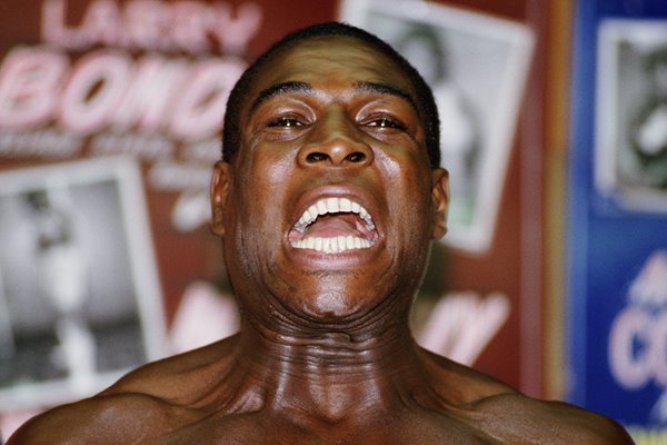 Frank Bruno training Las Vegas 1988