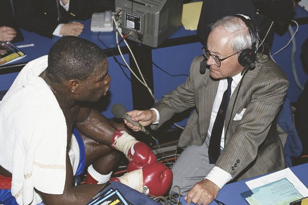 Frank Bruno & Harry Carpenter Royal Albert Hall 1991