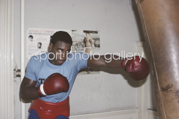 Frank Bruno training Canning Town 1983