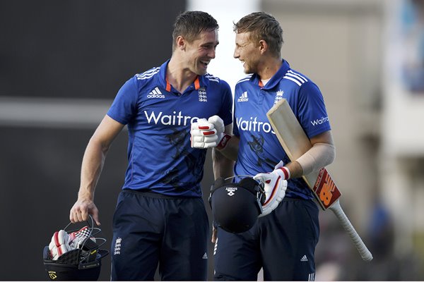 Joe Root & Chris Woakes England v West Indies ODI 2017