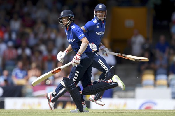 Joe Root & Alex Hales England v West Indies ODI 2017