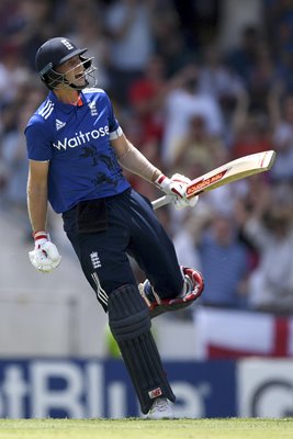 Joe Root England 100 v West Indies ODI Barbados 2017