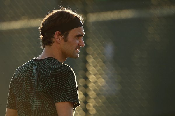 Roger Federer BNP Paribas Open Indian Wells 2017