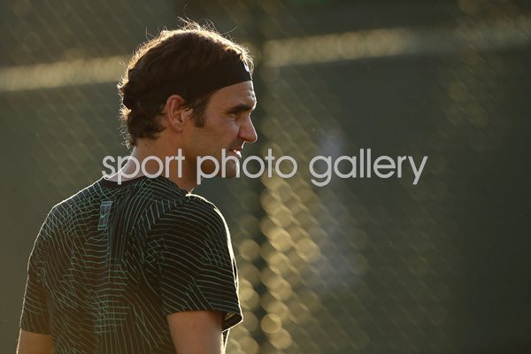Roger Federer BNP Paribas Open Indian Wells 2017