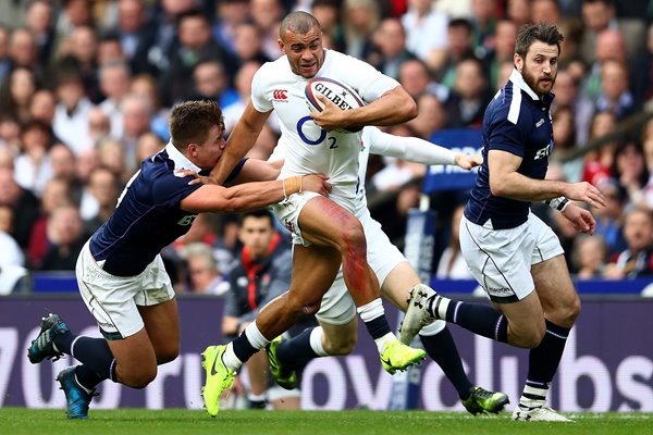 Jonathan Joseph England v Scotland 6 Nations 2017