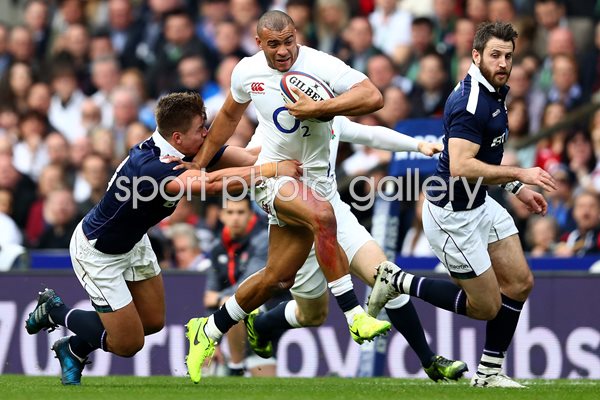 Jonathan Joseph England v Scotland 6 Nations 2017