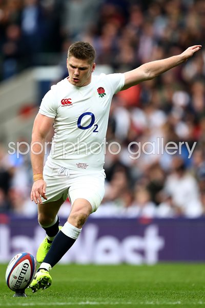 Owen Farrell England v Scotland 6 Nations Twickenham 2017