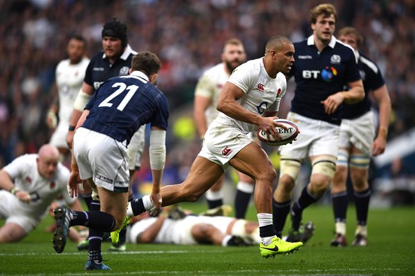 Jonathan Joseph England v Scotland 6 Nations 2017