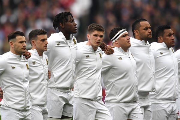 Owen Farrell England v Scotland 6 Nations Twickenham 2017