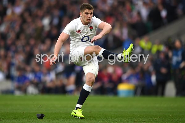 Owen Farrell England v Scotland 6 Nations Twickenham 2017