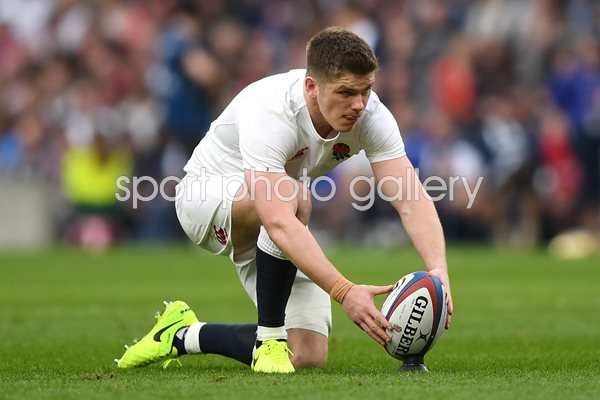 Owen Farrell England v Scotland 6 Nations Twickenham 2017