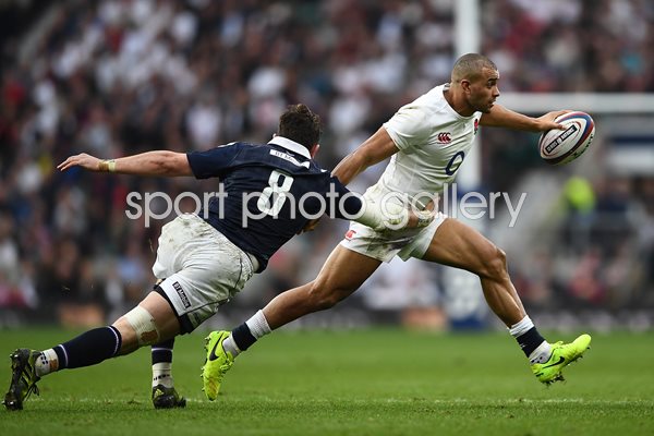 Jonathan Joseph England v Scotland 6 Nations Twickenham 2017