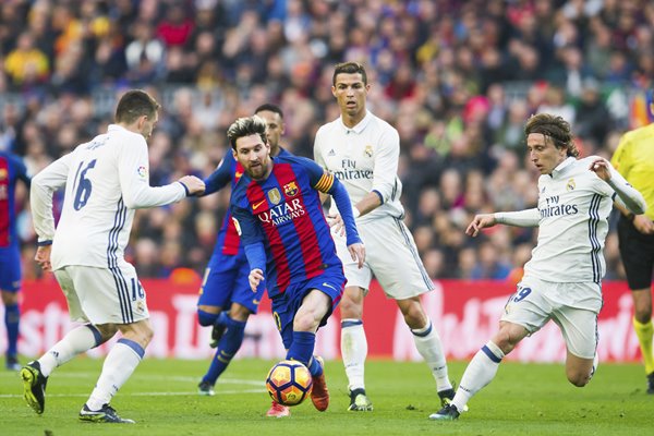 Messi Barcelona v Real Madrid 2017