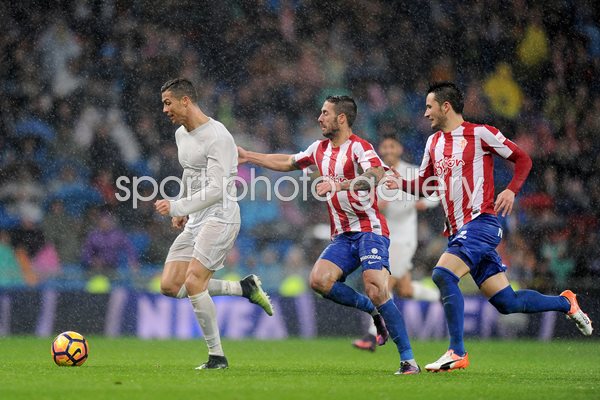  Cristiano Ronaldo Real Madrid v Sporting de Gijon