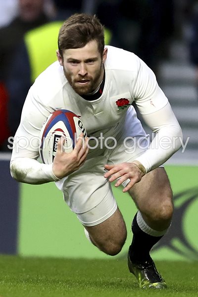 Elliot Daly England v Italy 6 Nations Twickenham 2017