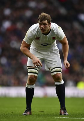 Joe Launchbury England v Italy 6 Nations 2017