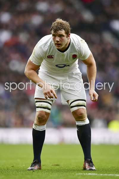 Joe Launchbury England v Italy 6 Nations 2017