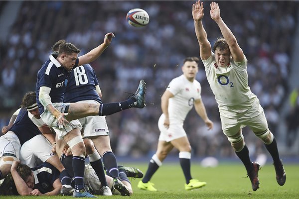 Joe Launchbury England v Scotland 6 Nations 2017