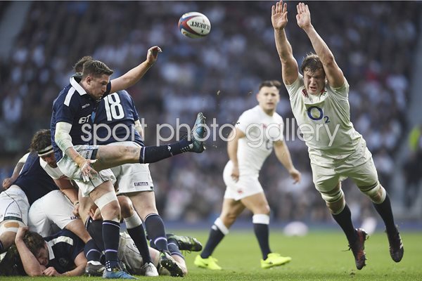 Joe Launchbury England v Scotland 6 Nations 2017