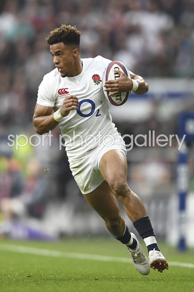 Anthony Watson England v Scotland 6 Nations 2017