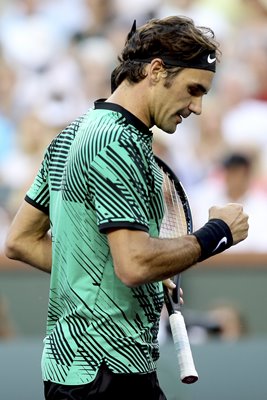 Roger Federer beats Rafael Nadal Indian Wells 2017