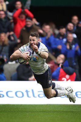 Tommy Seymour Scotland v Italy 6 Nations 2017