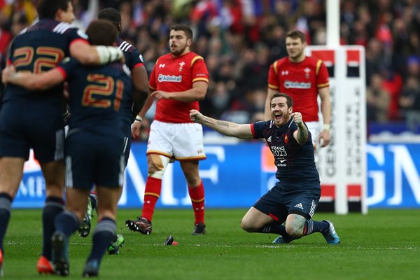 Camille Lopez France v Wales Six Nations Paris 2017