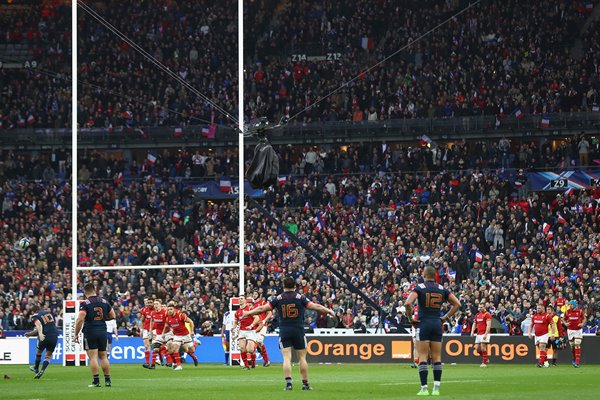 Camille Lopez France v Wales Six Nations Paris 2017