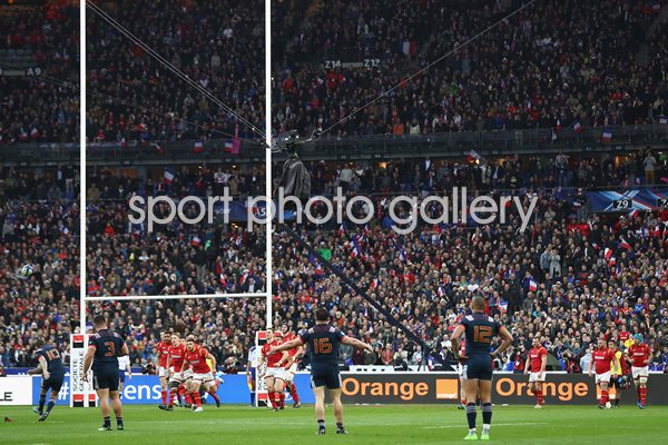 Camille Lopez France v Wales Six Nations Paris 2017