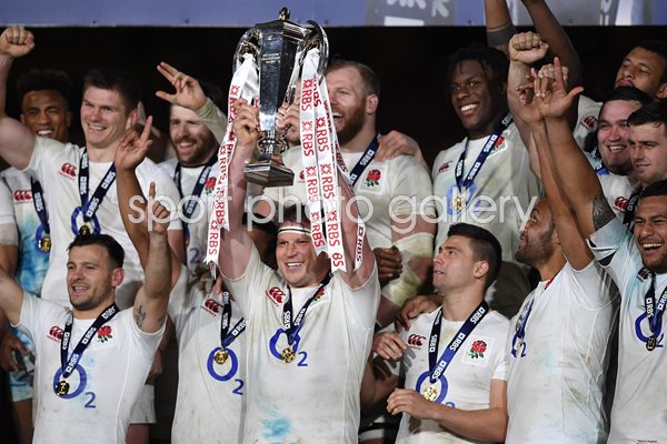 Dylan Hartley England 6 Nations Champions 2017
