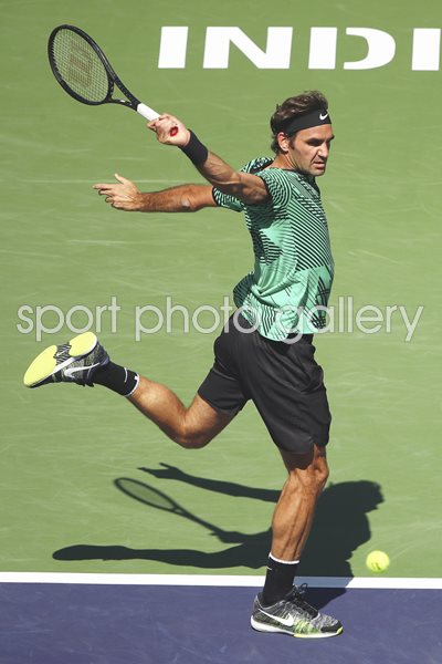 Roger Federer Indian Wells Champion 2017