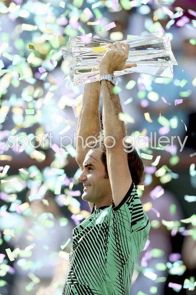 Roger Federer Indian Wells Champion 2017